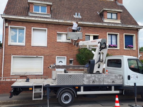 Artisan duVal - Travaux de zinguerie en cours